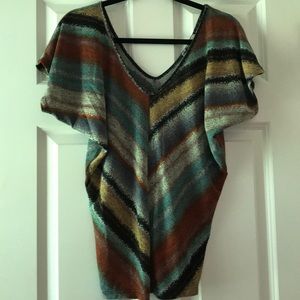 T-shirt multicolored stripes